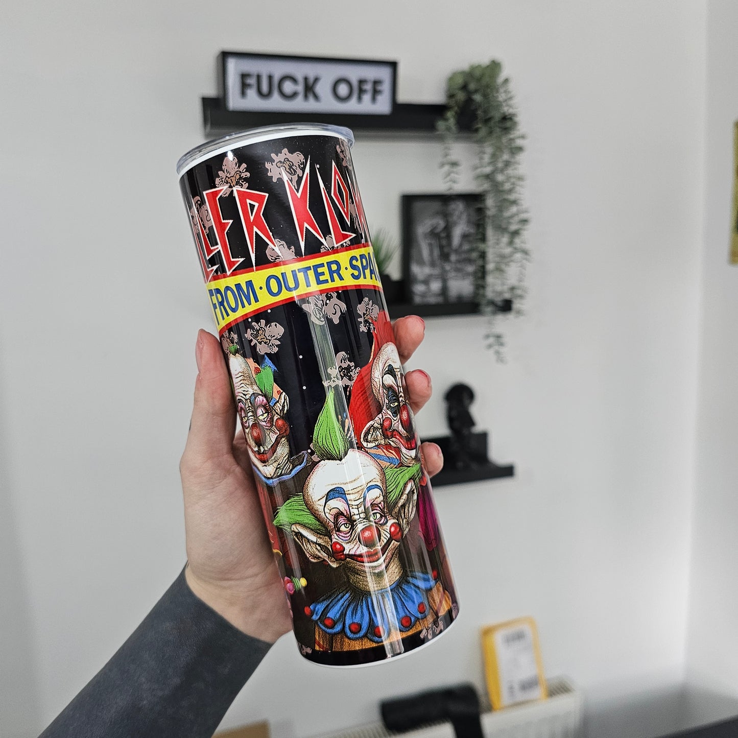 Killer Klowns 20oz Tumbler // Blurred design