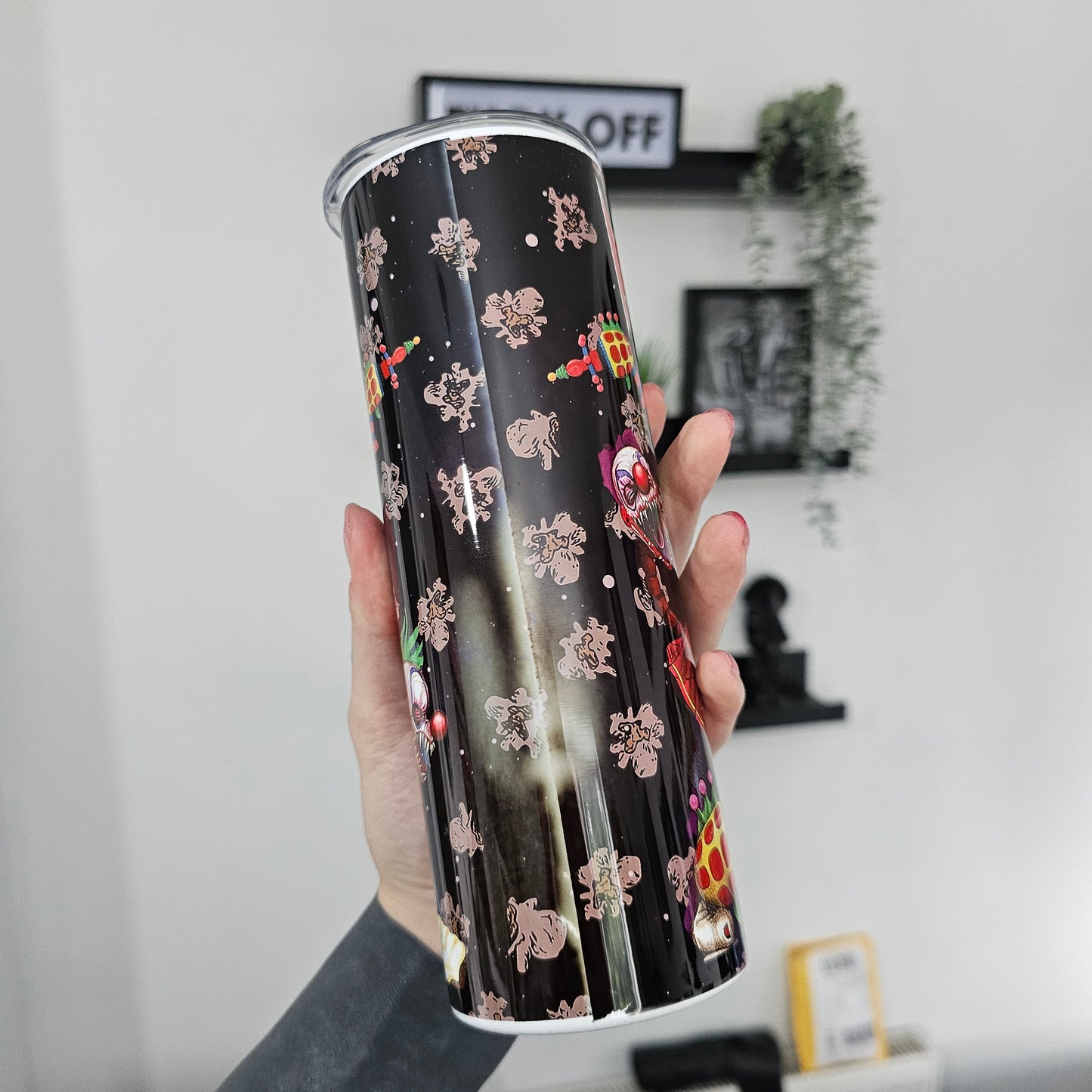 Killer Klowns 20oz Tumbler // Blurred design