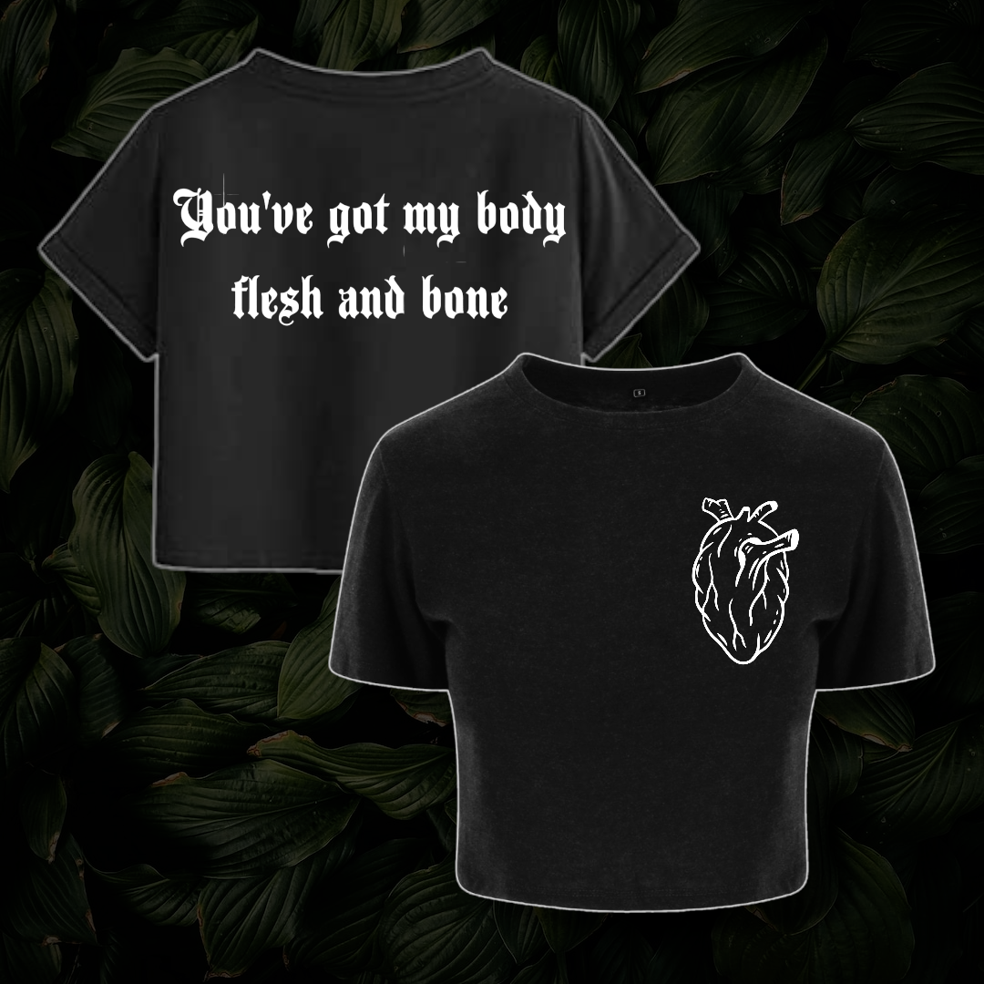 Flesh And Bone Cropped Tshirt