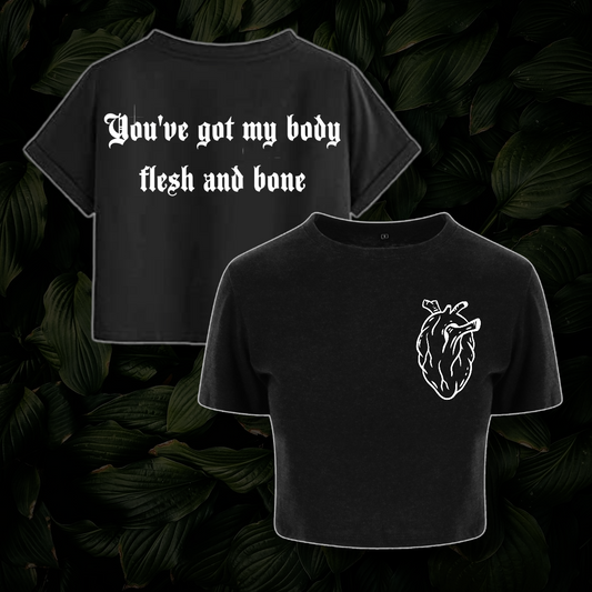 Flesh And Bone Cropped Tshirt