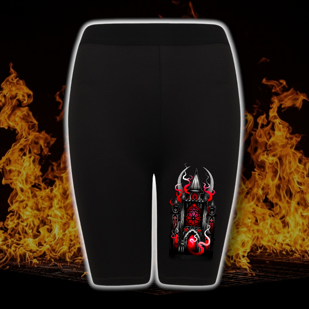 Burning Church Cycling Shorts