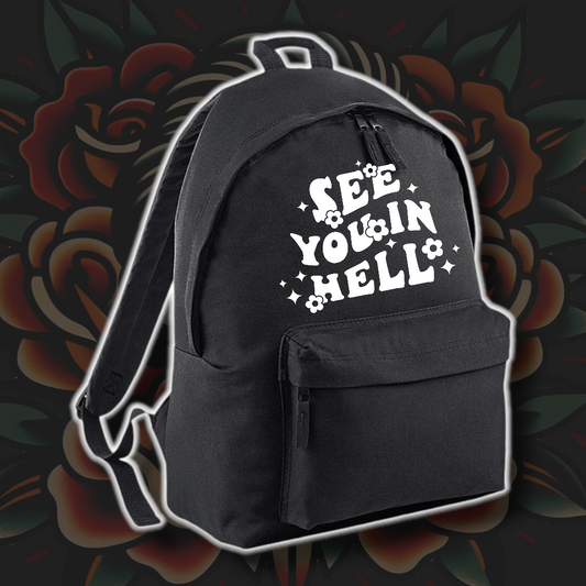 See You In Hell Backpack