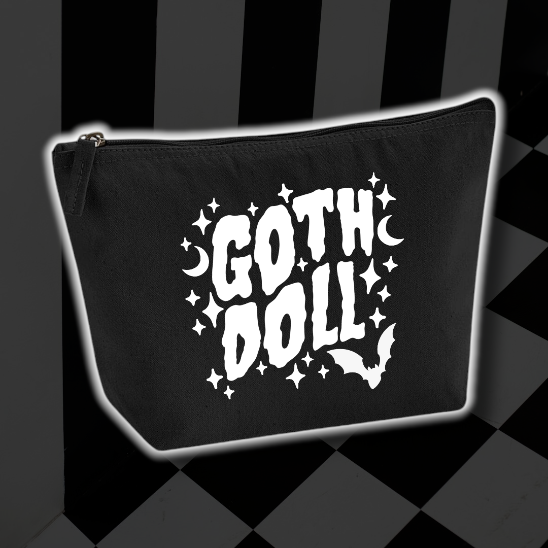 Goth Doll Makeup / Accessory Bag