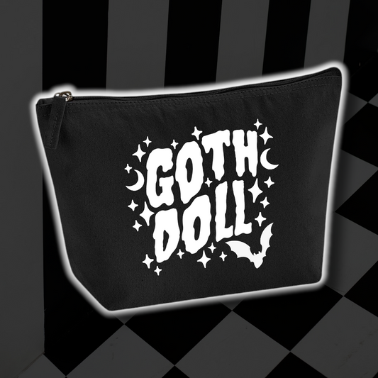 Goth Doll Makeup / Accessory Bag