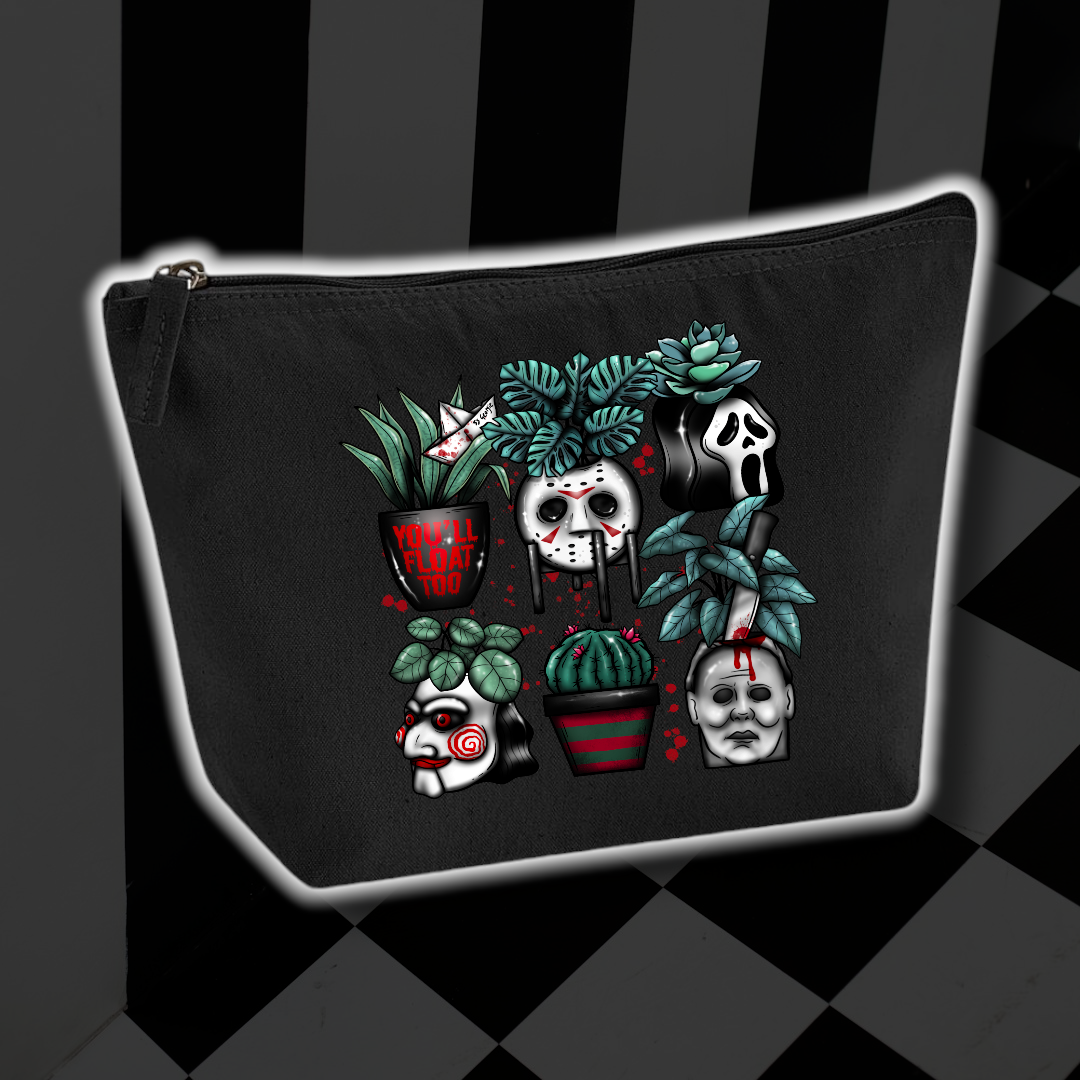 Horror Plants Makeup / Accessory Bag