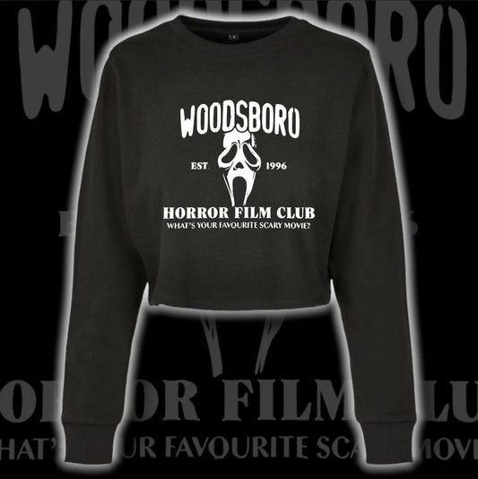 Woodsboro Crop Sweatshirt